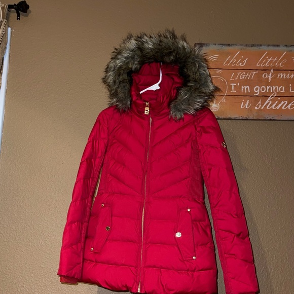 Michael Kors puffer coat cinnabar red XS - Picture 4 of 10